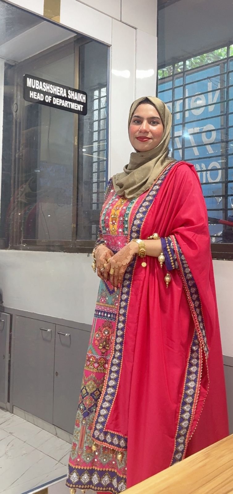 Mubashshera Shaikh, Head Of Department - GHATKOPAR and Professor